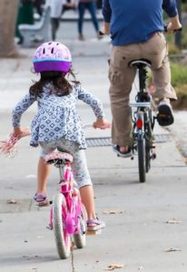 Sidewalk cycling laws