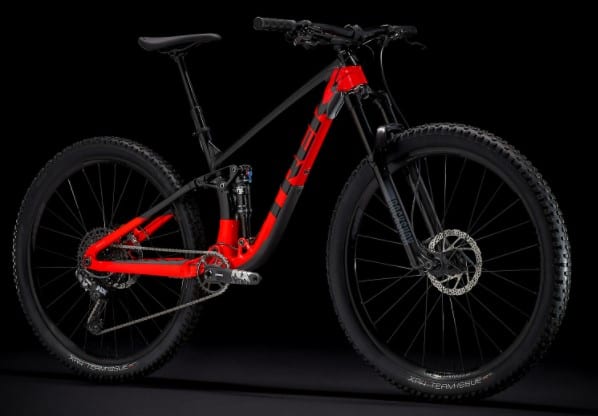 what is the difference between trek fuel ex 7 and 8