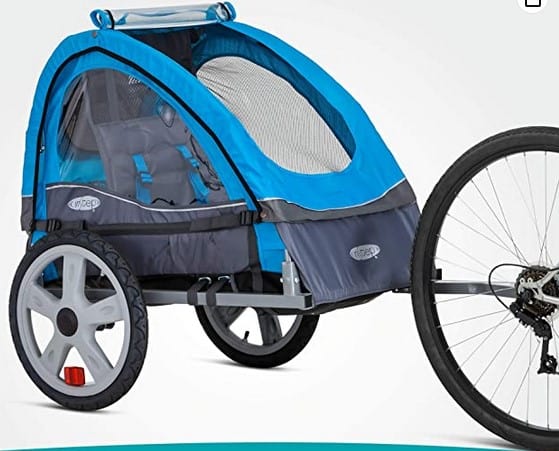 Instep double bike trailer weight limit