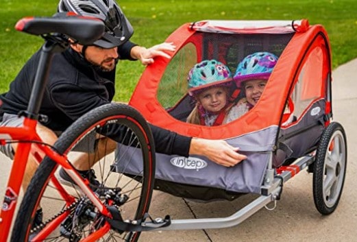 what age can a child use a bike trailer